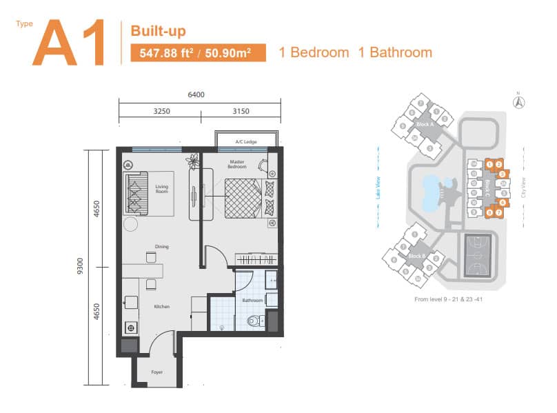 baron type a floor plan