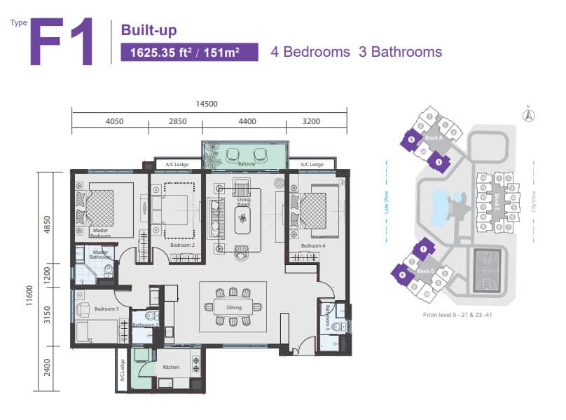 baron type f1 floor plan