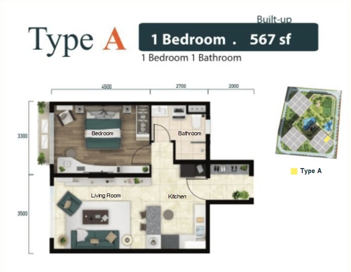 lakecitykl floorplan type a