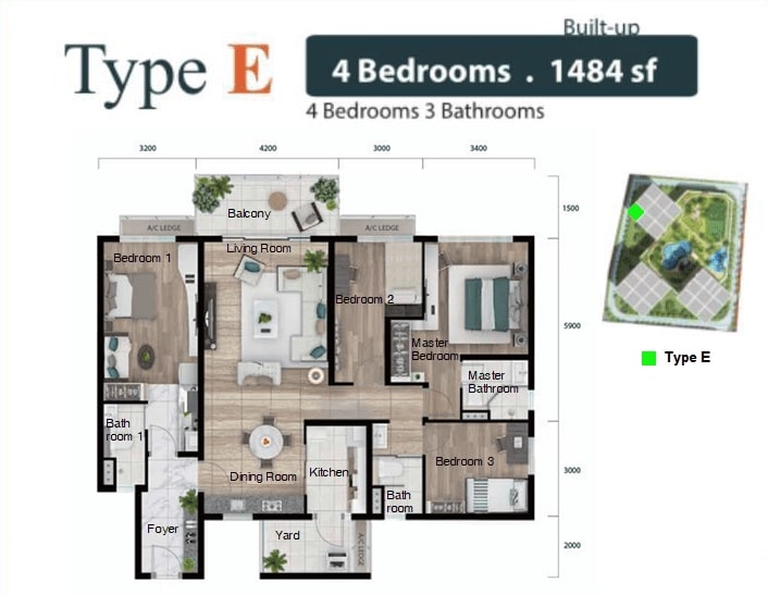 lakecitykl floorplan type e