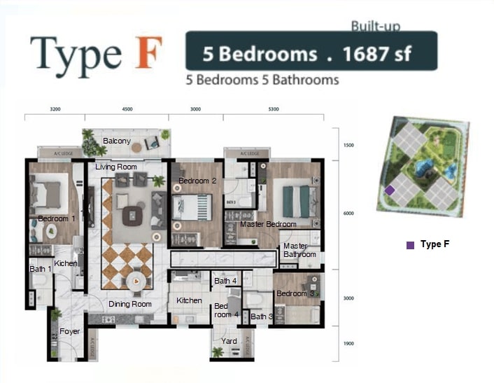 lakecitykl floorplan type f